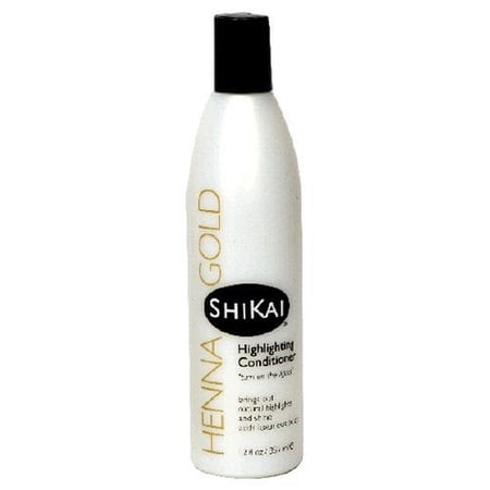 Shikai Henna Gold Highlighting Conditioner Natural Shine 12 oz 6 Pack