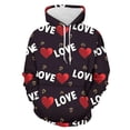 thumbnail image 5 of Sudadera con capucha con estampado 3D de pareja feliz día de San Valentín para hombres y niños, sudaderas con capucha de moda Streettear, ropa para amantes de Harajuku, tops, 5 of 5