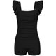 thumbnail image 1 of Traje de baño de una pieza Aulyffo para niñas, tallas 11-12 años, negro, 1 of 9