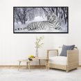 thumbnail image 4 of Pintura de diamante 5D Hugtrwg Taladro cuadrado completo Tigre blanco Para estrenar, 4 of 9