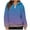 Blue, variant on SHE IS Oversized Sweatshirt for Women Soft Womens Hoodies Pullover Oversized Womens Pullover Sweatshirts Athletic Cute Flowy Tops for Women My Orders Placed