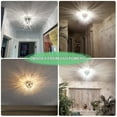 thumbnail image 3 of Crystal Flush Mount Ceiling Light, Modern Sputnik Firework Close to Ceiling Lamp, 3 of 7
