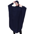 thumbnail image 1 of Tauxra Women's Long Hooded Robe Solid Color Casual Robe for Women Long Sleeve Housecoat with Hood Daily Lounge Robe, 1 of 3