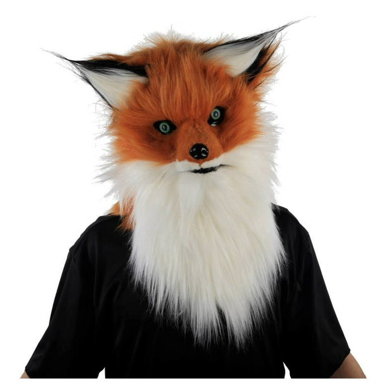 Hms Red Fox Animal Full Face Adult Costume Mask : Target