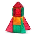 thumbnail image 4 of TYTAN Magnetic Tiles 60-Piece Building Set by ZURU – Colourful STEM Construction Toy with Strong Snap-Fit Tiles for 2D and 3D Play, Includes Carry Bag, for Kids Ages 3+, 4 of 8