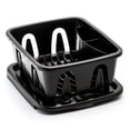thumbnail image 3 of Camco Dish Drainer 43512 Fits In RV Sink; With Drainer Tray That Fits as Lid for Storage; Black; Plastic; With English/French Language Packaging, 3 of 6