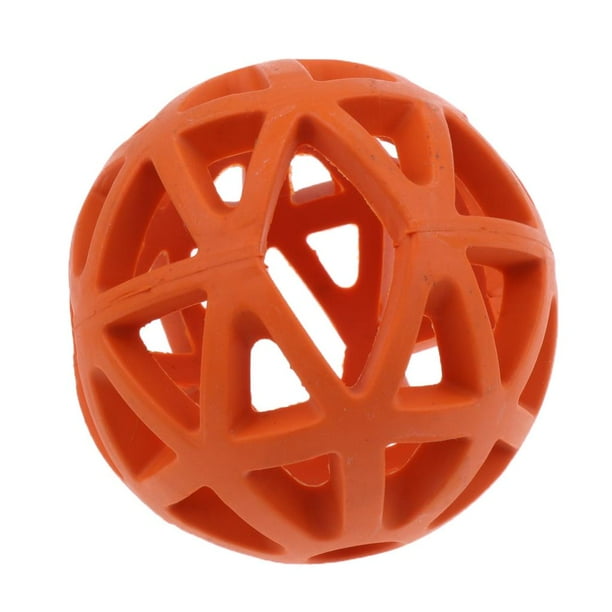 Juguete interactivo para perros, pelotas para masticar, juguetes para perros, gatos y cachorros. Naranja - L