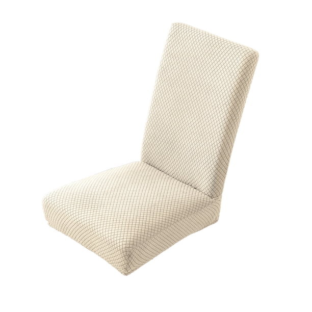 Funda elástica para comedor, protector de asiento elástico para cocina, funda lavable de tela para el hogar, restaurante, banquete de bodas, protección completa, diseño con estampado de hojas.