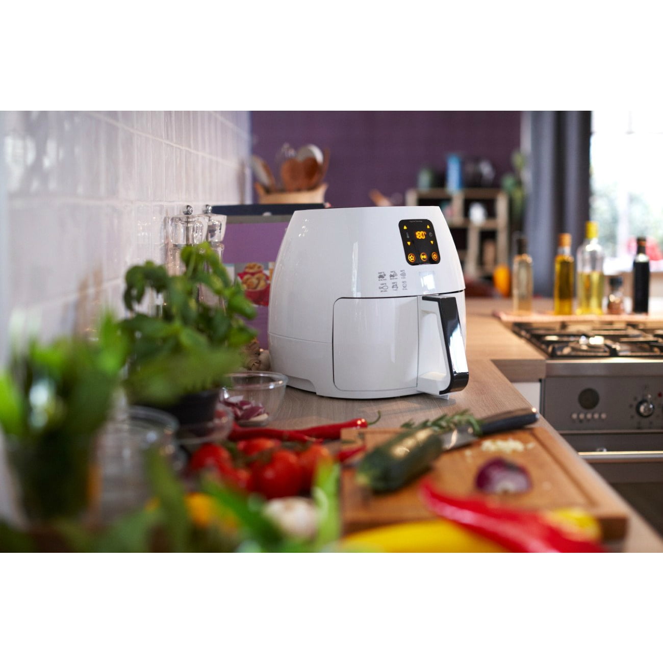 Philips HD9240//34 Avance Digital AirFryer XL with Rapid Air Technology White