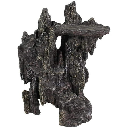 UPC: 0030172101922 | Penn-Plax Reptology Shale Scape Cavernous Cliff – Great for Reptiles Amphibians and Fish