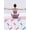 Pink, variant on 1pc 8-Shaped Elastic Resistance Band with Soft Foam Handles, Portable Shoulder Back Stretch Trainer for Yoga, Home Gym & Full Body Shaping Workout
