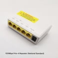thumbnail image 6 of YIGSECU 802.3af/at Compliant PoEs Repeaters for Distributing Power and Data to Four Networking Devices Including Cameras over 10, 6 of 8