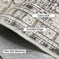 thumbnail image 5 of INVIN ART Machine Washable 5x7 Non-Slip Area Rug, Stain-Resistant Pet Friendly Carpet, Boho Moroccan Farmhouse Low-Pile Floor Mat for Living Room, Bedroom, Home Office, 5 of 7