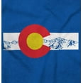 thumbnail image 2 of Colorado Souvenir CO Vintage Mountain Men's Graphic T Shirt Tees Brisco Brands M, 2 of 6