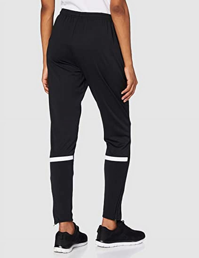 Nike Women's Academy 21 Dri-Fit Knit Pant, CV2665-010 Black/White, SM 