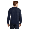 thumbnail image 4 of Gildan Crewneck Sweatshirt | Men, Women XL Size Casual Long Sleeve Navy Sweatshirt - 8 oz, 50/50 Cotton/Polyester, 4 of 6