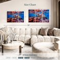 thumbnail image 4 of Elephant Stock Sea Turtle Over Coral Reef Wall Art - Horizontal Multi Panel Canvas - Living Room Wall Decor - Animal Multi Panel - Gray And Brown Decor - 45" x 28", 4 of 8