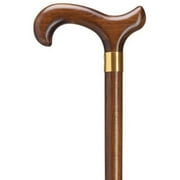 Men's Classic Derby Handle Cane Color: Walnut