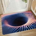 thumbnail image 2 of 3D Hole Rug - 3D Optical Illusion Rug, Optical Rug Bottomless Hole Doormat Indoor Outdoor Use, Non-slip Visual Illusion Doormat for Bedroom, Living Room, Porch, Terrace and Entrance Decor, 2 of 6