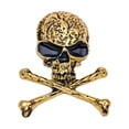 thumbnail image 4 of Broche de calavera estilo Punk Sonducket broches Retro de diseñador para mujer disfraz de Acción de Gracias, 4 of 6