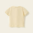 thumbnail image 4 of Spazoro Toddler Girls T-shirts, Casual Summer Graphic Tee Crewneck Short Sleeve Tops Beige Size 2-10T, 4 of 9