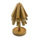 thumbnail image 1 of Salvamanteles de madera de bambú para platos calientes, tapete de mesa, juego de salvamanteles plegables en forma de , posavasos, tapete de, 1 of 9