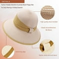 thumbnail image 3 of Sun hat for women, Papyrus, Pink/Green, 56-60 cm, 3 of 5