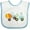 White and Blue, variant on Inktastic Tow Truck Construction Boys Baby Bib