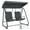 Dark Gray, variant on MCombo 2 Person Independent Porch Swing Chair with High Backrest for Outdoor Backyard, Garden