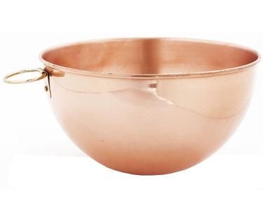 2 Qt. Solid Copper Beating Bowl - image 4 of 4