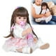 thumbnail image 3 of Muñeca De Bebé Realista De Cuerpo Completo De 55cm, Simulación De Silicona, Peluca Sintética Flexible Y Poseable, Ropa Incluida, Juguete Para Niños, Cumpleaños, 3 of 7