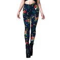 thumbnail image 1 of NADANBAO-mallas con estampado de tiras para mujer, pantalones sexys para fiesta y vacaciones, elásticos, para entrenamiento, regalos de navidad, 1 of 5
