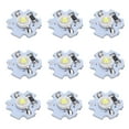 thumbnail image 4 of Light Source Chip, Lamp Accessories High Power LED Lamp Bead 0.5W 5V With Aluminum Plate For DIY Lighting Fixtures For Flashlights Cold White Light: 10000K, 4 of 8