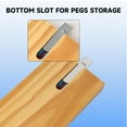 thumbnail image 5 of GSE Games & Sports Expert 3-Track Color Coded Wooden Folding Travel Cribbage Board Game with 6 Plastic Pegs and Peg Storage Slot, 5 of 8