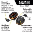 thumbnail image 2 of Orejeras Klein Tools 60502 con casco de ala completa, 2 of 9
