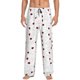 thumbnail image 1 of Fotbe Ladybugs Flying On Dotted Route Pantalones de Pijama para Hombre, Pantalones de Dormir, Pantalones de Casa con Cintura Ajustable y Bolsillos-Large, 1 of 6