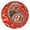 Paisley, variant on Paisley Tablecloth Mandala Exotic Artistic Design Waterproof Round Cover with Elastic Fit and Back for Elegant Use