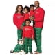 thumbnail image 5 of Año nuevo Algodón europeo y americano Decoración para padres e hijos Decoración del hogar Otoño e invierno Estampado de Papá Noel Pijamas navideños Conjunto para padres e hijos, 5 of 5