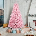 thumbnail image 6 of Ejiaya 4FT Artificial Christmas Tree, Xmas Pine Tree with Metal Christmas Tree Stand,Pink Christmas Tree for Holiday, Home, Office, Party Decoration, 6 of 8