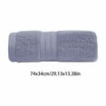 thumbnail image 3 of Beautynvta Hand Towel for Bathroom, 29x13.4 In Thickened Cotton Face Towel, Soft Absorbent Quick Drying Towel for Hotel, Bathroom, Shower, Spa, Purple, 3 of 6