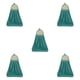 thumbnail image 2 of Billuyoard Toalla de mano Coral Terciopelo Paño de cocina Colgando Paño de Toalla Baño Accesorio de cocina Patrón Aleatorio, Verde Verde 5piezas Billuyoard CBP052141, 2 of 6