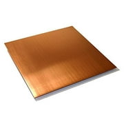 Bright Copper Sheet 5"x5" 24oz - 0.032" - 20ga