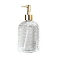 thumbnail image 1 of Glass Soap Dispenser With Pump 400ml/13.5oz Lotion Refillable Liquid Dispenser For Bathroom Kitchen, 1 of 14