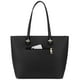 thumbnail image 1 of Bolso LOVEVOOK para mujer, tamaño grande, piel sintética, negro, 1 of 7