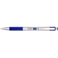 thumbnail image 3 of Zebra Pen G-301 Retractable Gel Pen 0.7mm Medium Point Blue Ink Stainless Steel Barrel 4 Pack 41324, 3 of 3