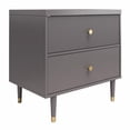thumbnail image 5 of CosmoLiving by Cosmopolitan Elizabeth Nightstand, Graphite Gray, 5 of 11