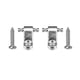 thumbnail image 1 of sweethay 2 uds rodillo profesional cadena árboles cuerda retenedor prácticas hebilla guías con tornillo de montaje piezas de guitarra eléctrica Type3 NO3 sweethay OD026718-02, 1 of 6