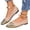 Khaki, variant on Women Pointed Toe Slip on Flats Pearl Studded Strap Elegant Slip On Shoes Shallow Mouth Low Heel Wedding Dressy Comfortable Shoes Beige 38(US-7)