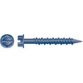 thumbnail image 1 of Strong-Point PCH328 0.18 x 1.75 in. Slotted Indented Hex Washer Head Screws Notched Thread  Blue Ceramic Coating  Box of 125, 1 of 1