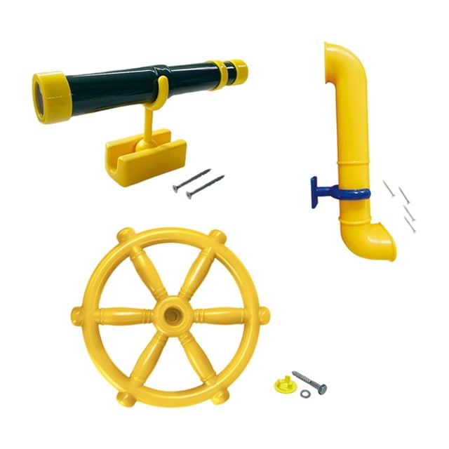 HILABEE Playground Accessories Easy to Set up Sturdy Tree House Jungle Toy Telescope
